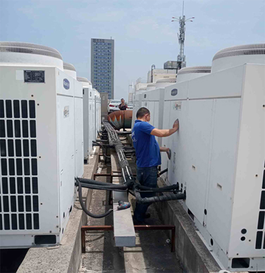 张家港中央空调制热和不制冷系统维修方法